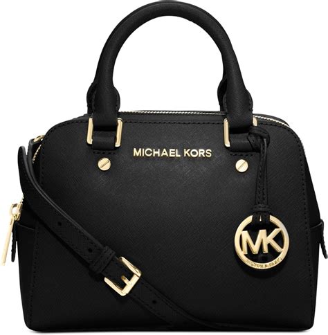 michael kors tasche klein schwarz silber|Mini.